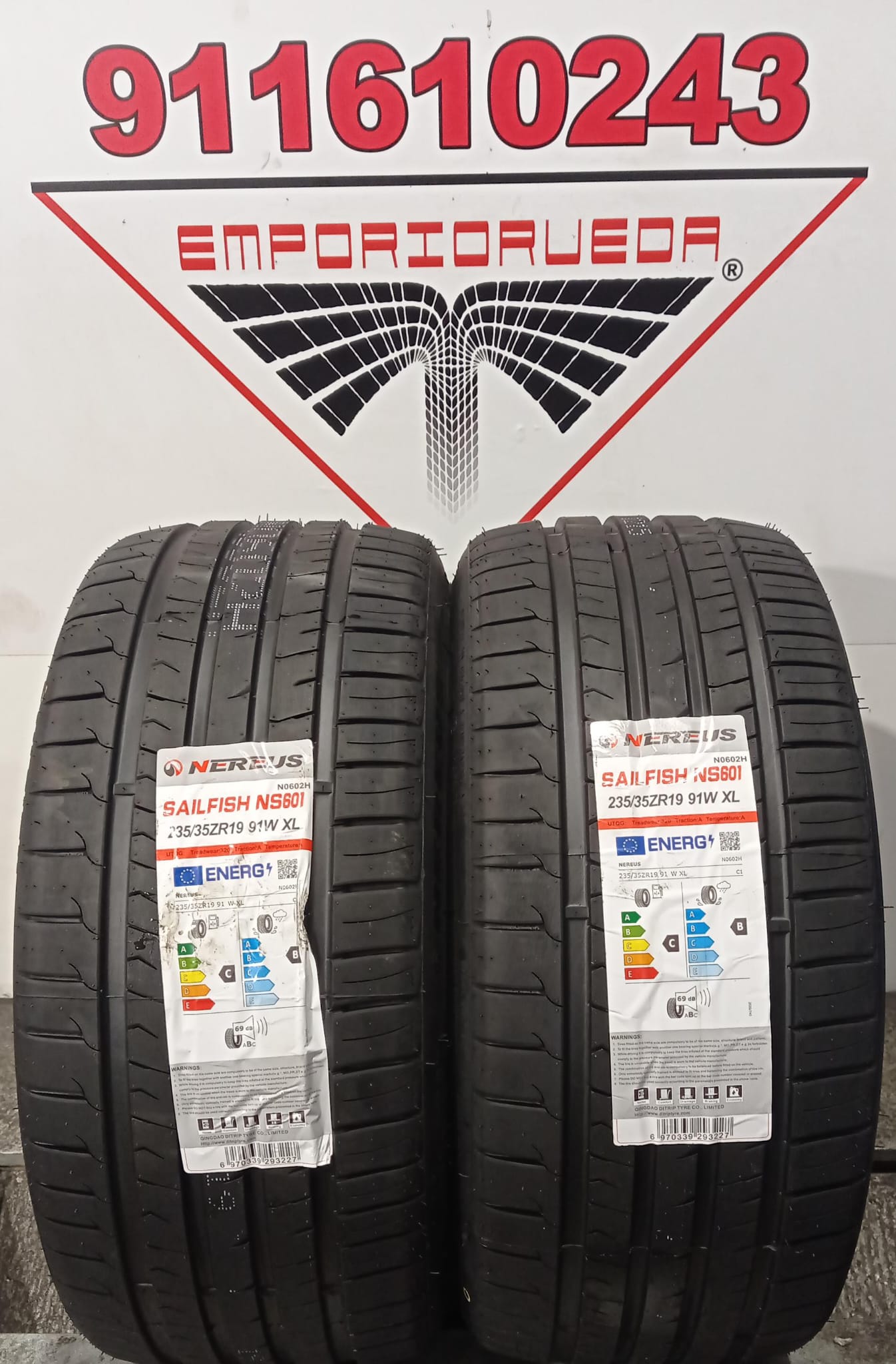 NEREUS  235/35 R19 91 W